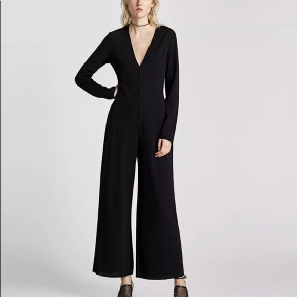Zara Pants - Zara V neck jumpsuit, S